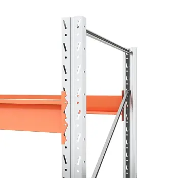 Стеллаж паллетный 3500x1800x1100/2 (2000 кг. на ярус)