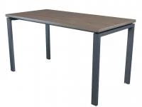Стол офисный NT 140x70 темный орех/антрацит