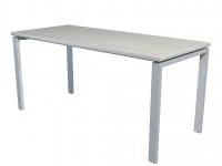 Стол офисный NT 160x70 белое дерево/серый